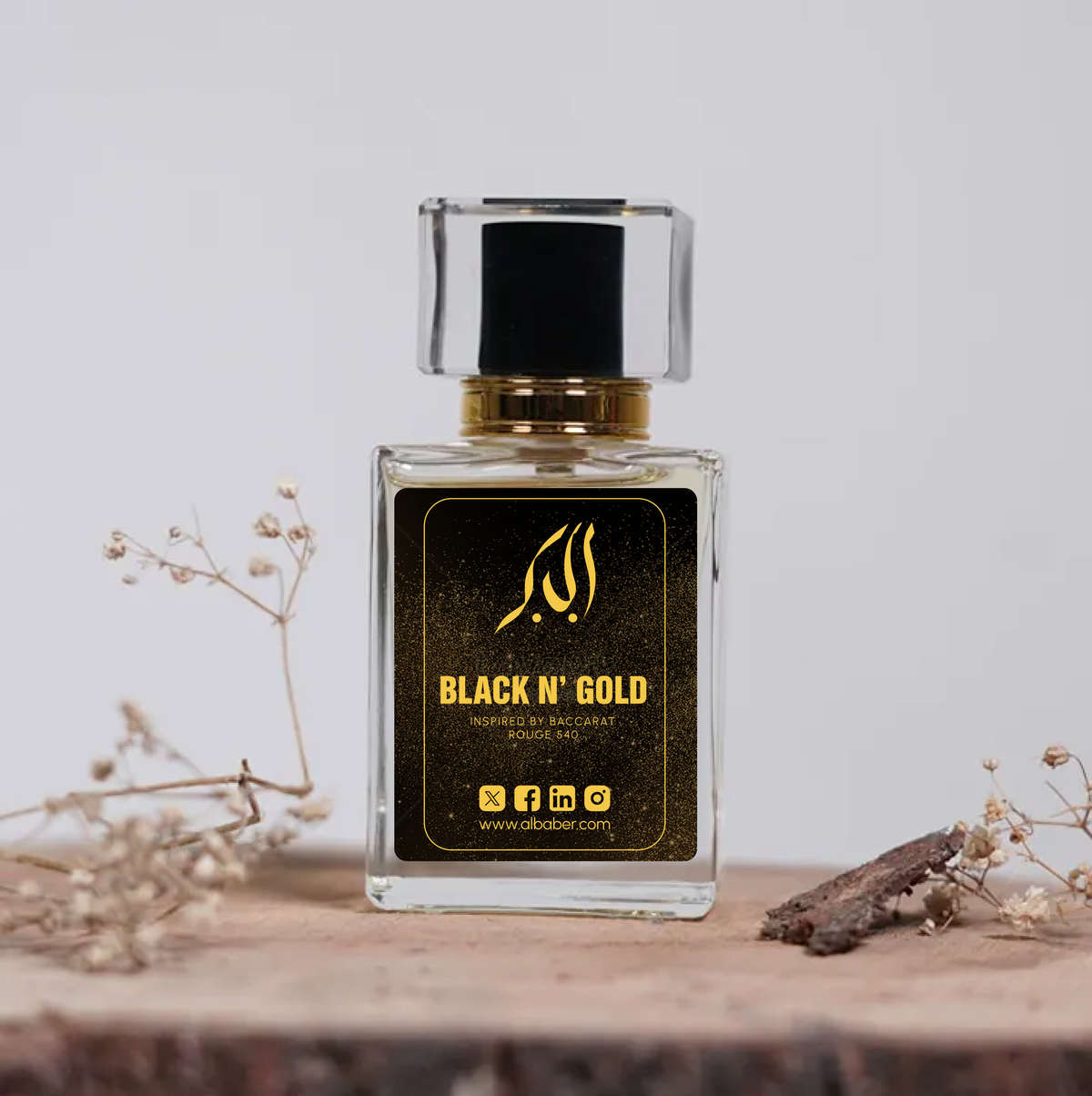 Black N Gold – Inspired by Baccarat Rouge 540